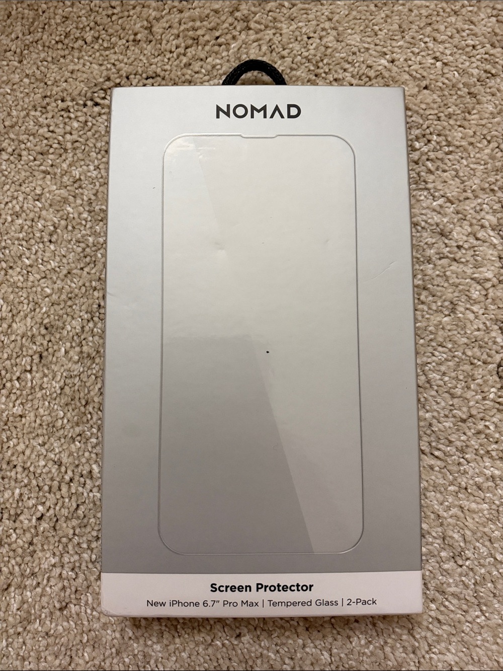 NOMAD Tempered Glass Screen Protector iPhone 14 Pro Max - ONE SCREEN PROTECTOR